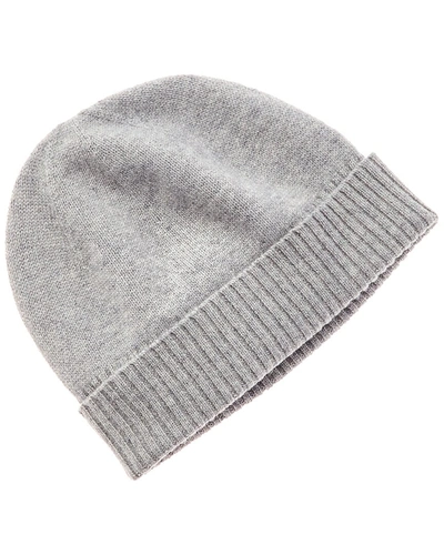 Hannah Rose Cashmere Essential Hat In Grey