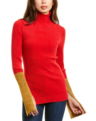 Moncler Sweater In Red