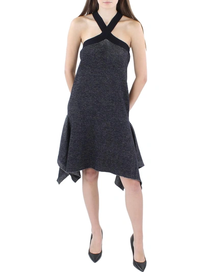 3.1 Phillip Lim / フィリップ リム Womens Ribbed Stretch Sweaterdress In Black