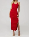 ELLIATT PIPPA DRESS IN RED