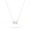 ADINA REYTER ENCHANTED DIAMOND BUTTERFLY NECKLACE IN YELLOW GOLD