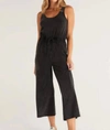Z SUPPLY EASY GOING JUMPSUIT IN BLACK