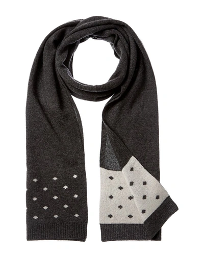 Hannah Rose Cashmere Wrap In Grey