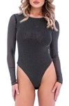 ROMA CONFIDENTIAL ROMA CONFIDENTIAL STARRY NIGHT CRYSTAL BODYSUIT