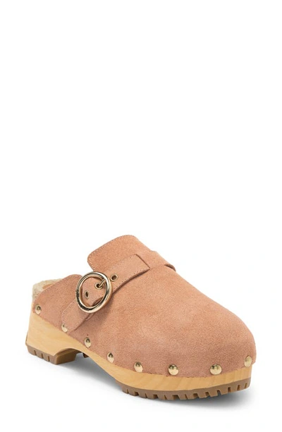 See By Chloé Viviane Suede Clogs In Nude