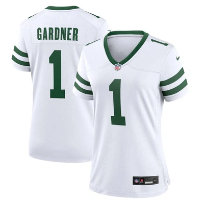 Nike Ahmad "sauce" Gardner New York Jets  Women's Nfl Game Football Jersey In White