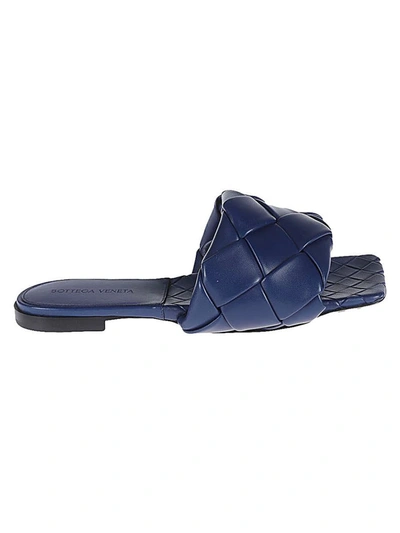 BOTTEGA VENETA BOTTEGA VENETA LIDO LEATHER FLAT SANDALS