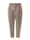 Giorgio Armani Men Cashmere Trouser In Green