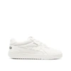 Palm Angels Palm University Leather Sneakers In White