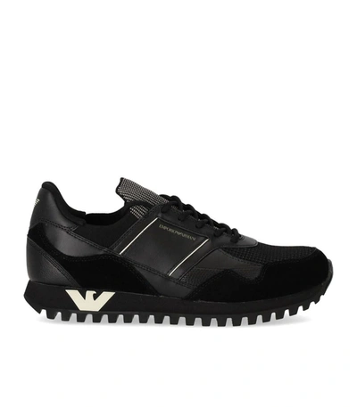 Emporio Armani Black Sock-sneaker