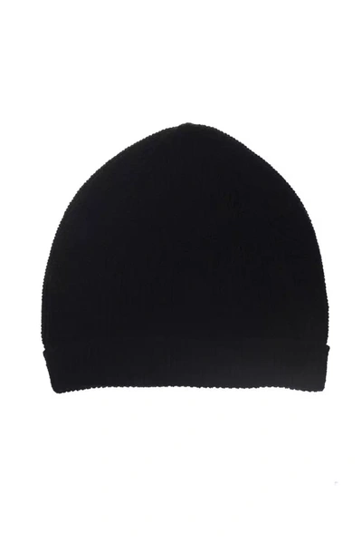 Alpha Studio Merino Wool Hats & Men's Cap In Black