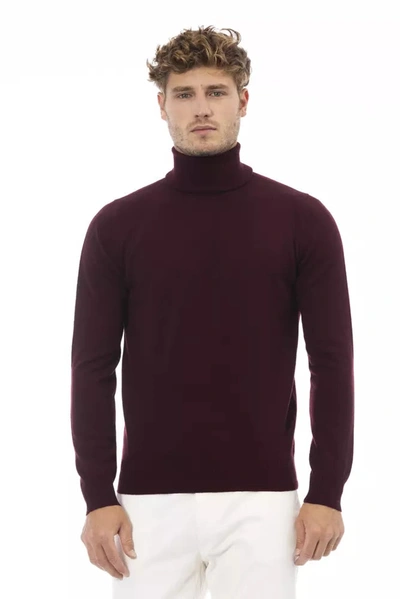 Alpha Studio Burgundy Lw Sweater