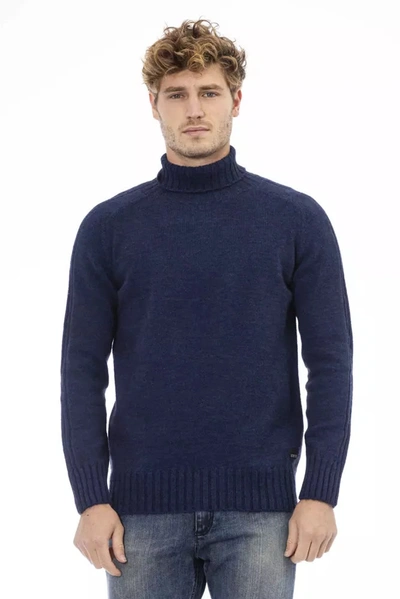 Distretto12 Blue Acrylic Sweater