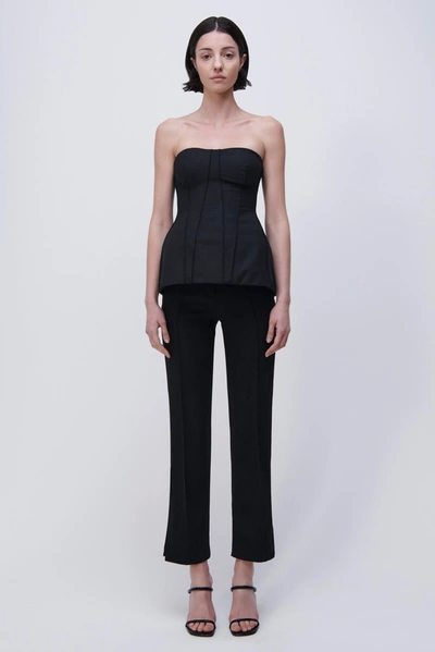 Jonathan Simkhai Parker Top In Black