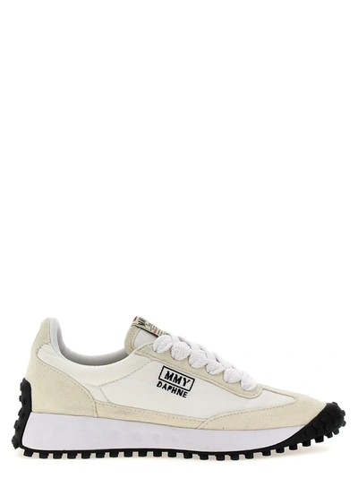 Miharayasuhiro Daphne Og Sole Leather Low Sneaker In White
