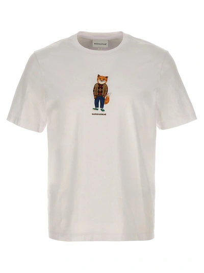 Maison Kitsuné Dressed Fox T-shirt White