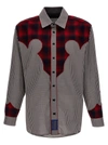 Maison Margiela Multi Color Pendleton Insert Shirt With