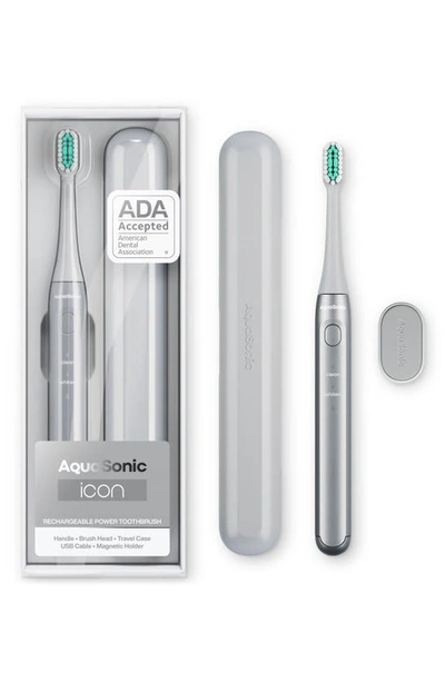 AQUASONIC ICON RECHARGEABLE POWER TOOTHBRUSH