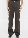 BURBERRY BAGGY PANTS IN COTTON