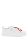 OFF-WHITE OFF-WHITE LEATHER LOW VULCANIZED SNEAKERS