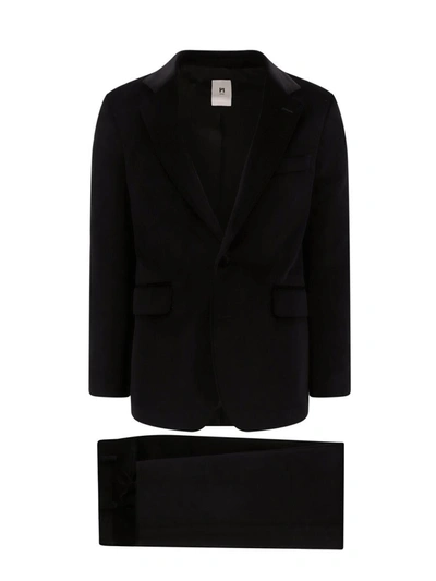 Pt Torino Suit In Black