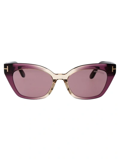 Tom Ford Women's Sunglasses, Juliette In Purple Light
