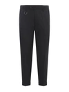 Yes London Trousers In Wool Blend In Black