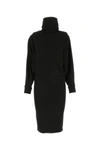 SAINT LAURENT SAINT LAURENT WOMAN BLACK WOOL DRESS