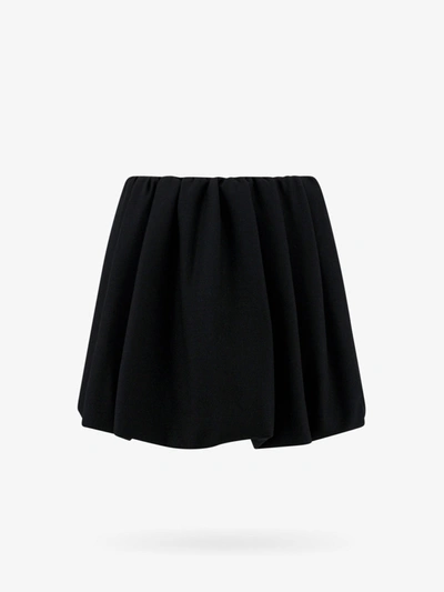 VALENTINO VALENTINO WOMAN SKIRT WOMAN BLACK SKIRTS