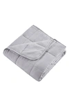 DREAM THEORY ARCTIC GREY COMFORT MACHINE WASHABLE & DRYABLE COOLING WEIGHTED BLANKET, 12LBS