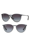 RAY BAN ERIKA 54MM ROUND SUNGLASSES