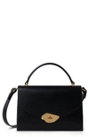 Mulberry Leather Lana Top-handle Bag In Black