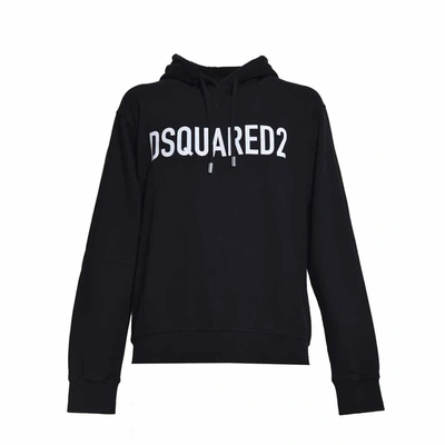 Dsquared2 Hooded Sweatshirt  In Nero