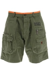 Dsquared2 Multiple-pockets Cargo Shorts In Green
