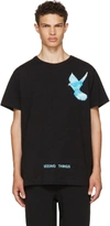 OFF-WHITE OFF-WHITE BLACK NOT REAL DOVE T-SHIRT