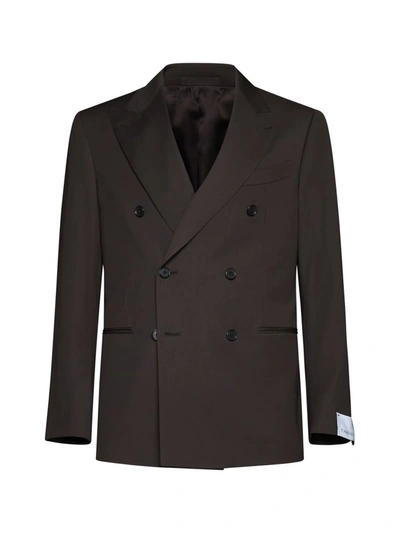 Caruso Blazer In Dark Brown