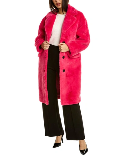 ADRIENNE LANDAU BELTED COAT