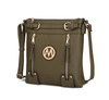 Mkf Collection By Mia K Veronika Crossbody Bag In Green