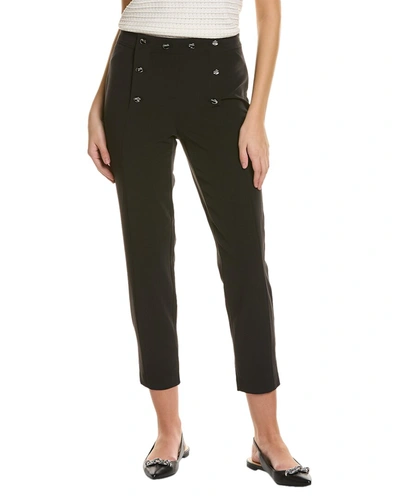 Donna Karan Tech Suiting Pant In Black
