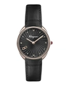 Ferragamo Cuir Watch In Gold