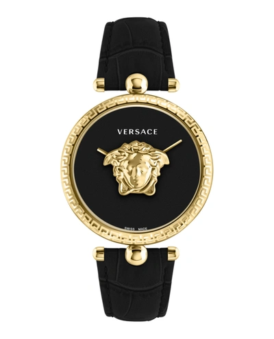 Versace Palazzo Empire Strap Watch In Gold