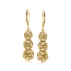Ross-simons Graduated Rosette-knot Drop Earrings In 14kt Yellow Gold In Gold