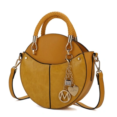 Mkf Collection By Mia K Nobella Crossbody Handbag For Women's In Yellow