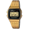 Casio Men's Digital Vintage Gold-tone Stainless Steel Bracelet Watch 39x39mm A159wgea-1mv In Gold