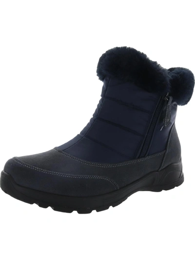 Easy Street Frosty Womens Cold Weather Faux Fur Winter & Snow Boots In Multi