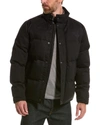 John Varvatos Calder Puffer Jacket In Black