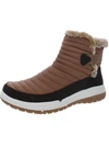 Ryka Aubonne Gore Womens Quilted Ankle Winter & Snow Boots In Brown