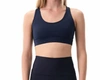 P.e Nation Rudimental Racerback Sports Bra In Blue