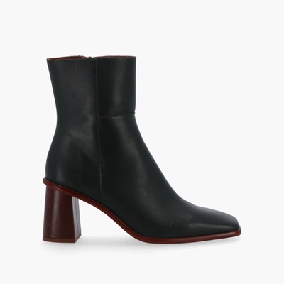 Alohas West Cape Leather Ankle Boot In Jade Green ModeSens