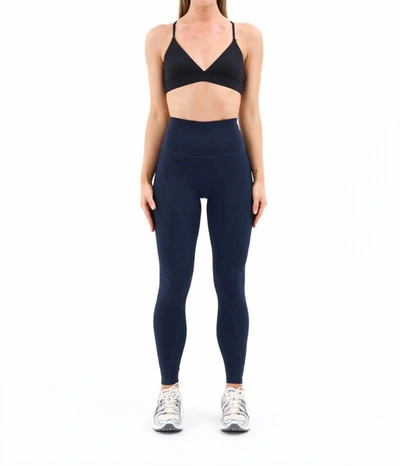 P.e Nation Free Play Legging In Black In Blue